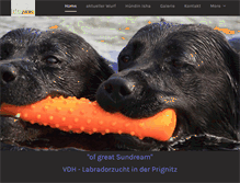 Tablet Screenshot of labrador-prignitz.de